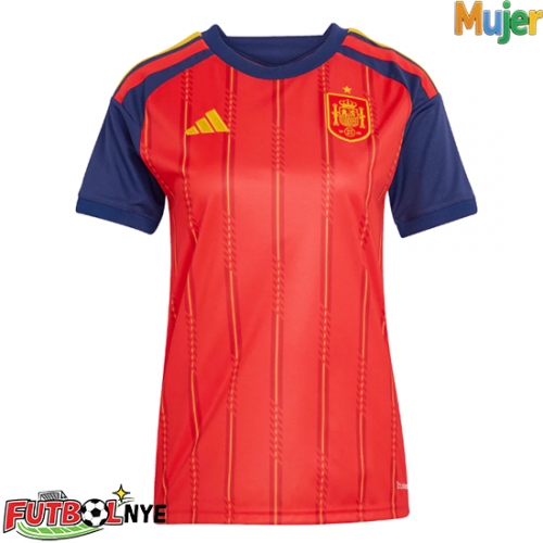 Camiseta España Primera Equipación para mujer Mundial 2026 manga corta